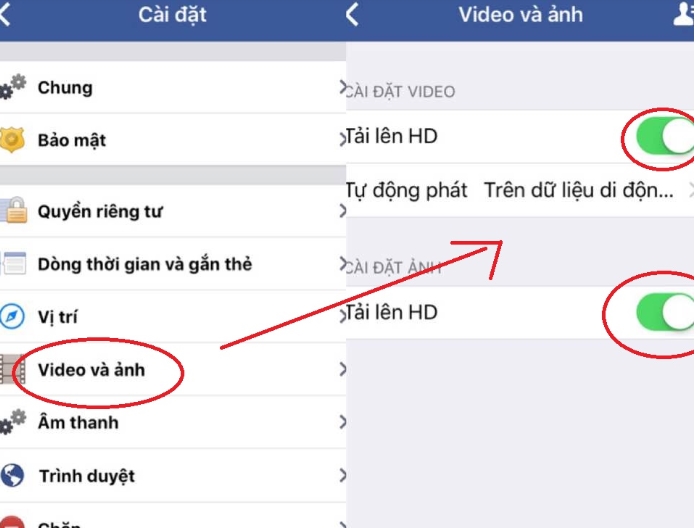 Cách đăng video HD lên Facebook bằng điện thoại không giảm chất lượng 8