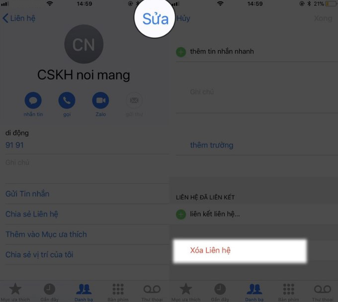 6 cách xóa danh bạ trên iPhone nhanh nhất