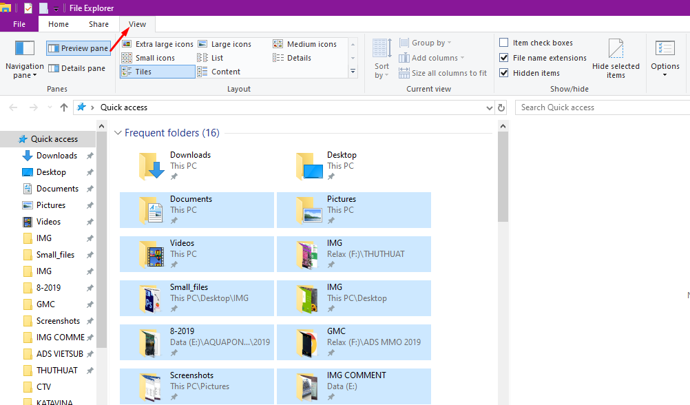 Cách bật tắt checkbox trong File Explorer Windows 10 1