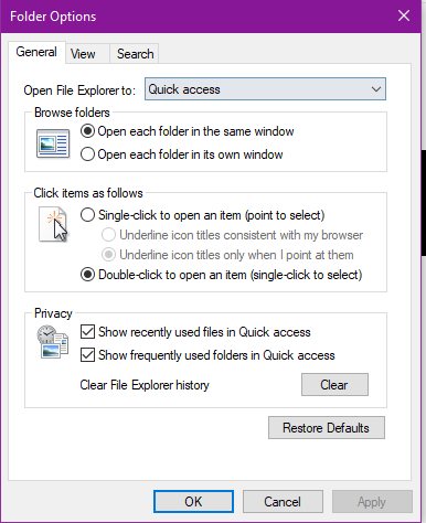 Cách bật tắt checkbox trong File Explorer Windows 10 5