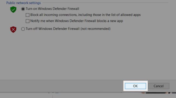 Cách bật tắt tường lửa Windows Firewall trong Win 7, 8/8.1 và 10