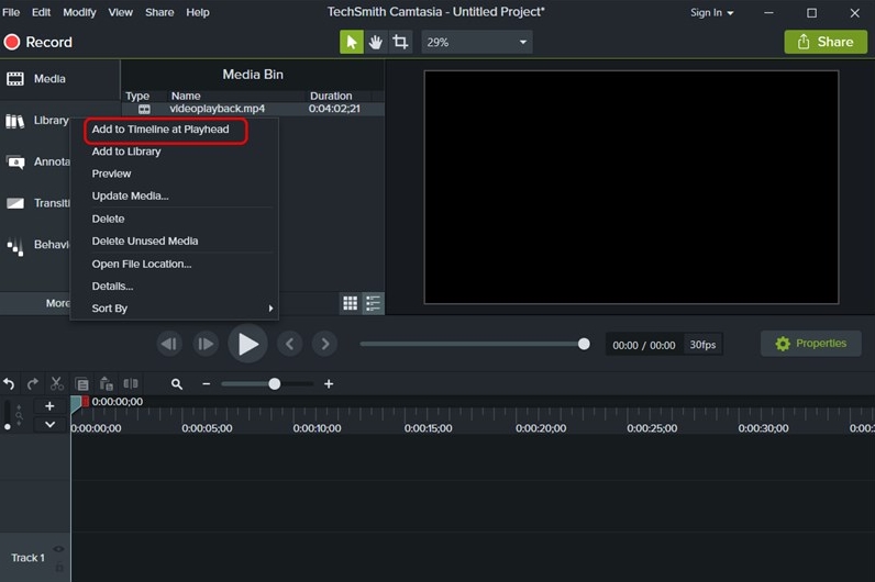 Cách chỉnh âm thanh trong video bằng phần mềm Camtasia Studio 3