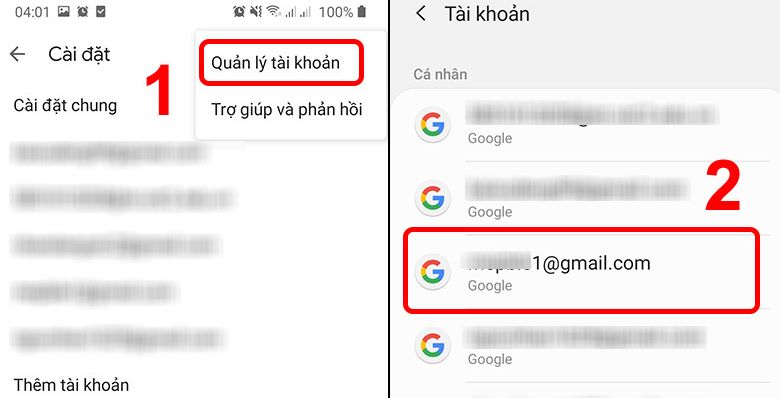 Cách đăng xuất tài khoản Google trên máy tính điện thoại 4