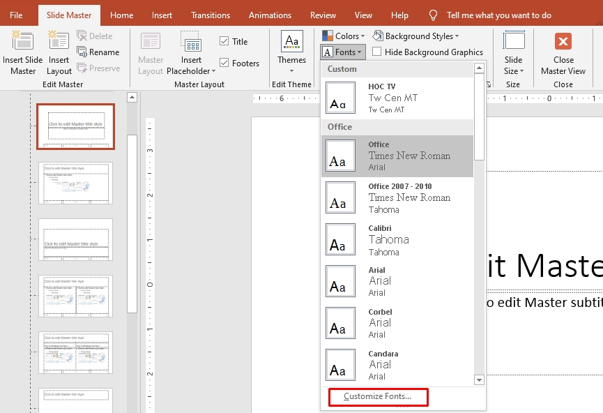 Bạn đã mệt mỏi với những font chữ mặc định của PowerPoint? Đừng lo lắng, năm 2024, bạn có thể dễ dàng đổi sang các font chữ khác một cách nhanh chóng và đơn giản. Hãy thử và trải nghiệm các font chữ mới để bài thuyết trình của bạn thêm sống động và thu hút.