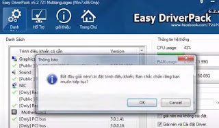 Cách dùng Easy DriverPack tự động tìm kiếm và cài đặt driver cho windows 3