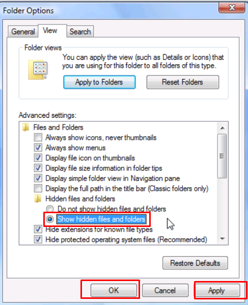 Cách hiển thị tệp ẩn và phần mở rộng tệp trong Windows 10 / 8.1 / 8/7 6