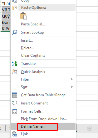 Cách tạo List, Drop Down List trong Excel 9