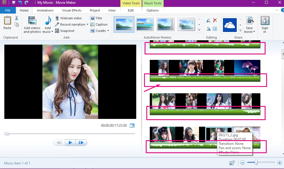 Cách tạo video từ ảnh trên Windows 10 bằng Windows Movie Maker 6