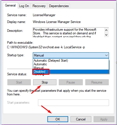 Cách tắt  thông báo Your Windows license will expire soon trên Windows 10 3