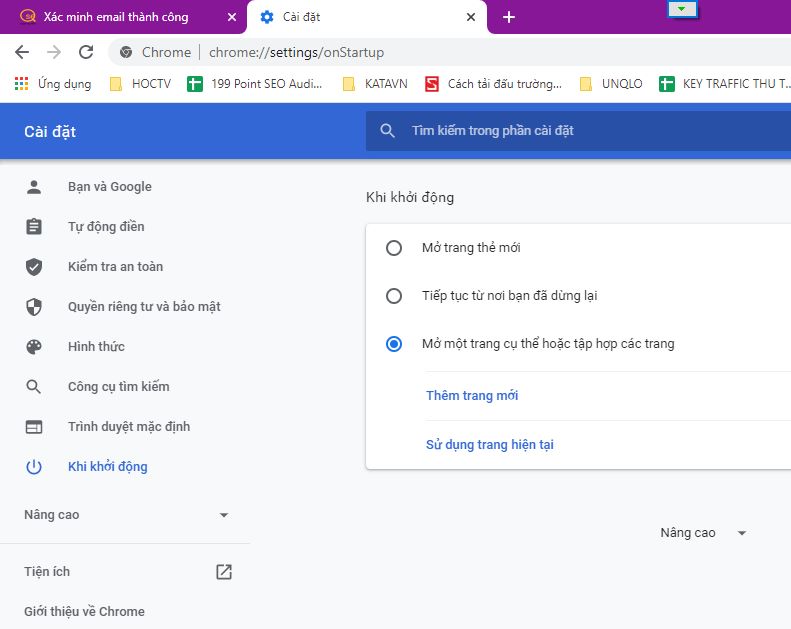 Cách thêm, chỉnh sửa, xóa trang web mặc định trên Chrome