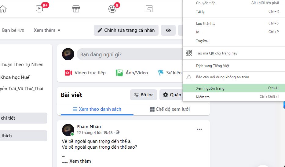 Cách xem ai hay vào Facebook của mình nhiều nhất trên máy tính và điện thoại 10