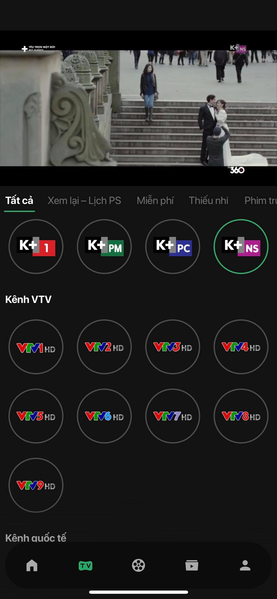 Cách xem k+ miễn phí có bản quyền trên điện thoại, máy tính bảng, laptop pc và smartTV 5