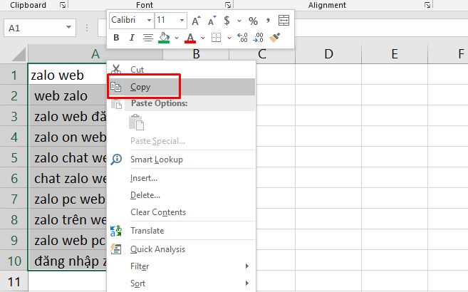 Hướng dẫn cách chuyển hàng thành cột, cột thành hàng trong Excel 17