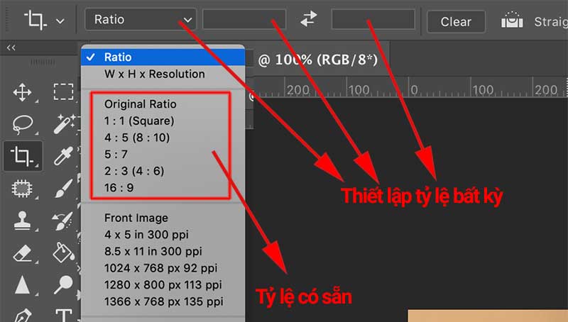 Hướng dẫn cắt ảnh trong Photoshop từ cơ bản đến nâng cao 5